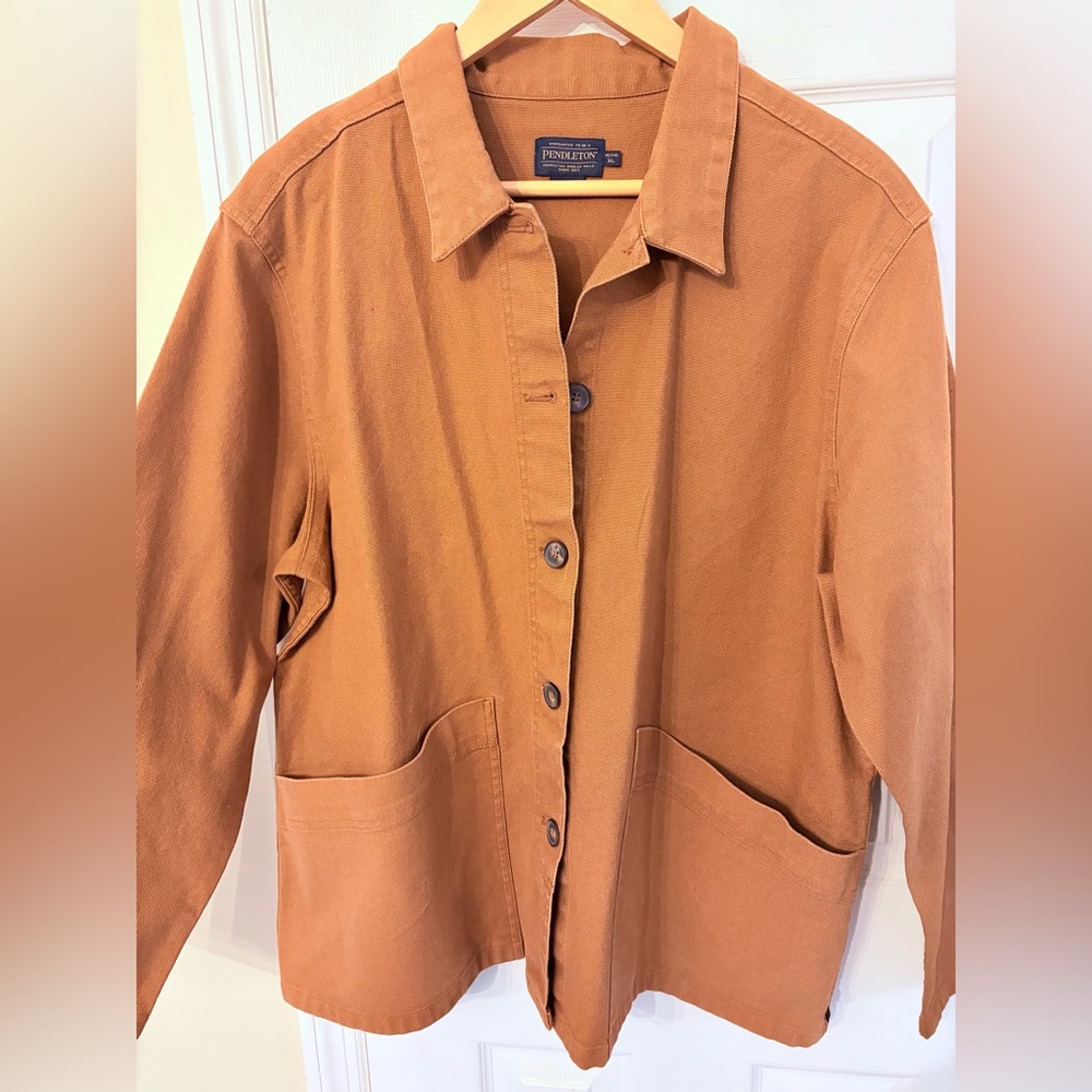 Pendleton Women’s Canvas Chore Jacket PXL - Picture 5 of 7